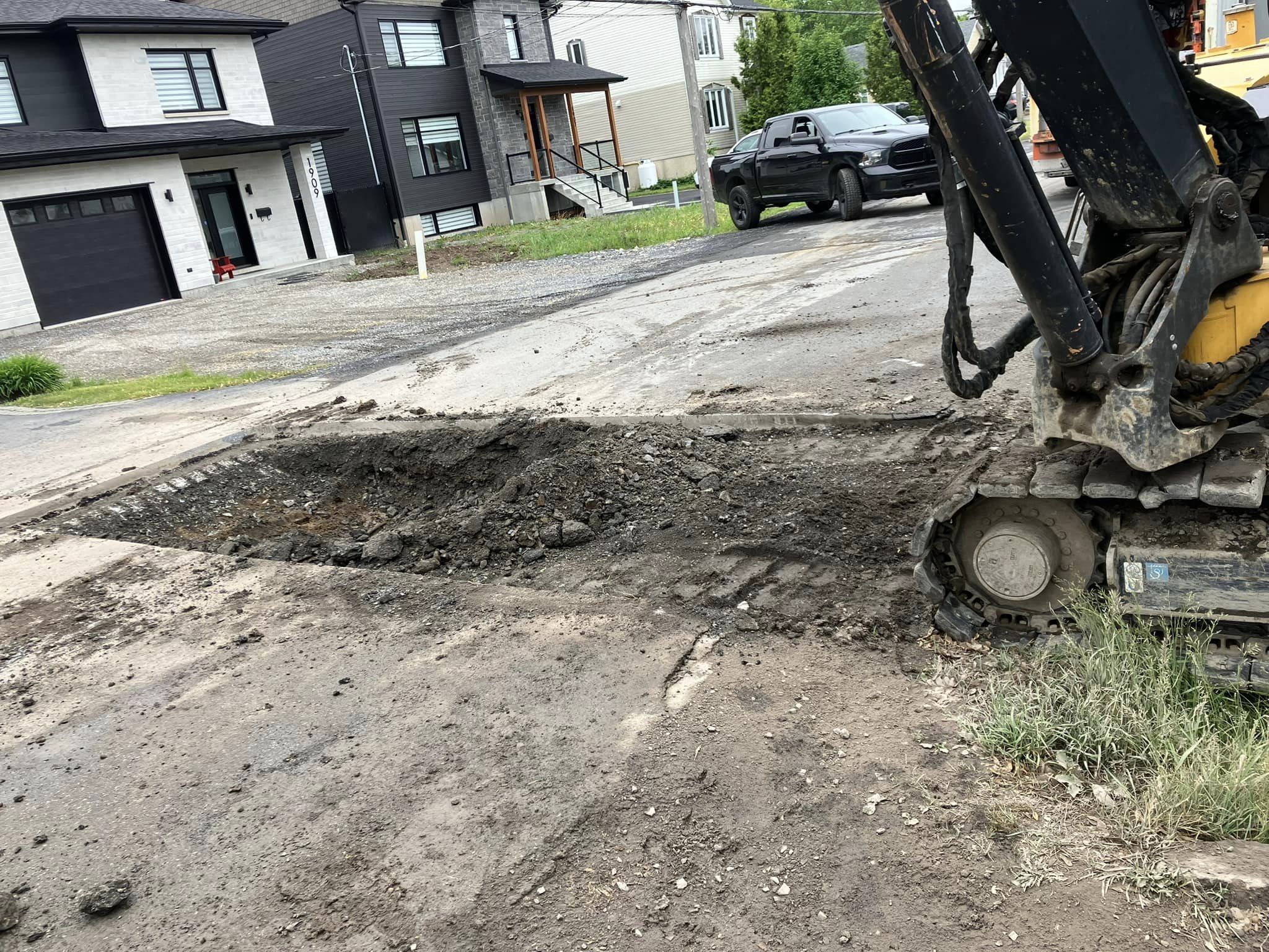 Réparation d'égout et d'entrée d'eau Boucherville